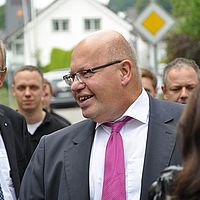 Bundeskanzleramtschef Altmaier in Hillmicke