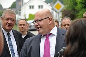 Bundeskanzleramtschef Altmaier in Hillmicke