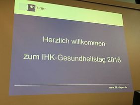 Gesundheitstag in der IHK Siegen