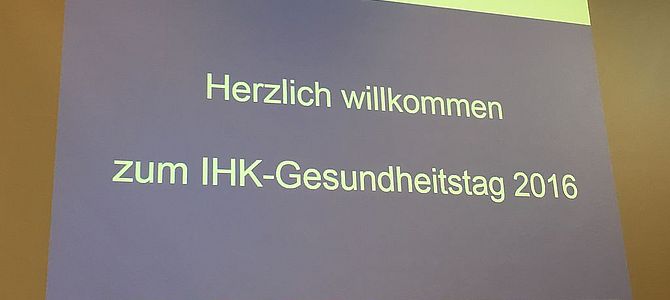 Gesundheitstag in der IHK Siegen