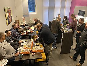 Kollegenzusammenhalt bei eks 