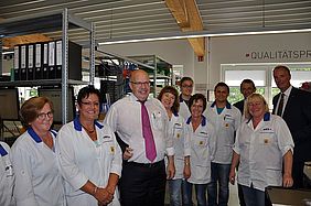 Bundeskanzleramtschef Altmaier in Hillmicke