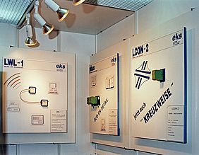 [Translate to Englisch:] 90er Jahre eks Messestand