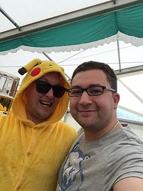 eks auf Pokémon-Jagd