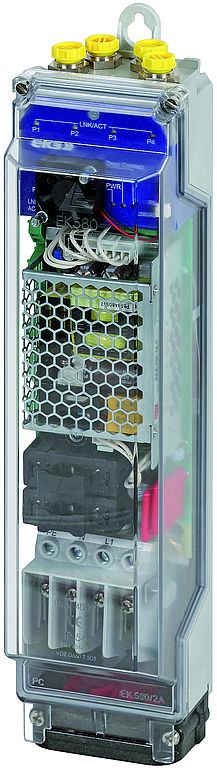 EKS Engel stellt mit der „pe-light“-Familie neue komplett vorkonfektionierte Mastanschlussboxen vor