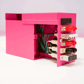 Splice Box with Guided Insertion System